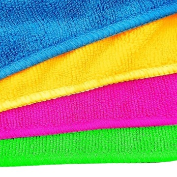 КУХОННЫЕ ТКАНИ НАБОР КУХОННЫХ ТКАНЕЙ ИЗ МИКРОФИБРЫ 4ШТ 30Х30