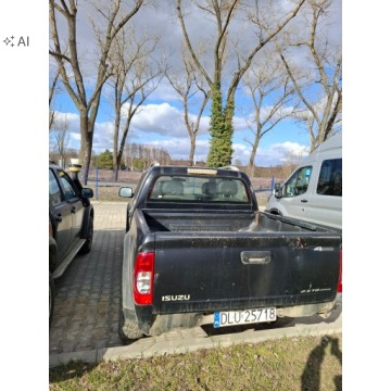 Isuzu D-Max I Single Cab 2.5 D 136KM 2011 Samochód ISUZU D-MAX 2.5 TD, nr rej. DLU 25718, zdjęcie 4
