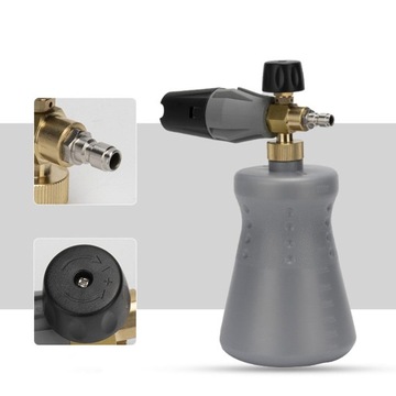 Myjka wysokociśnieniowa do samochodów z pianką do mycia podłóg