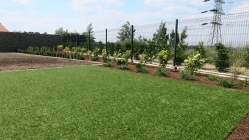 ИСКУССТВЕННАЯ ТРАВА ИЗ РУЛОНА ЭЛИТ ЗЕЛЕНЫЙ КОВР 4см САД БАЛКОН 2М УФ 10л.