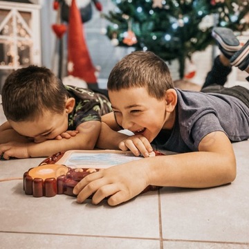 ZNIKOPIS TABLICA MAGNETYCZNA KOLOROWA DO PISANIA MALOWANIA DŹWIĘK WOOPIE
