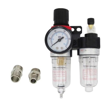 Regulator ciśnienia powietrza Separator oleju i wo