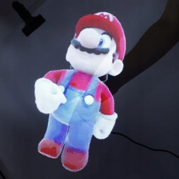 3D-ГОЛОГРАММНЫЙ ПРОЕКТОР 224LED 42CM 800*480 WIFI