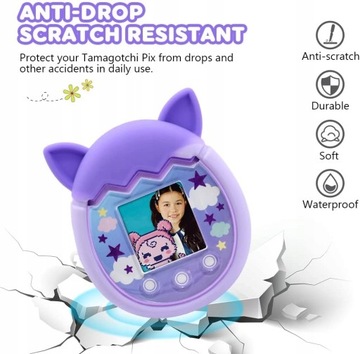 Silikonowe etui do Tamagotchi Pix kolorowe