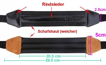 Ремешок для саксофона Rayzm/ремешок для саксофона, универсальный, двойная кожа