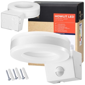 Lampa Ścienna LED z Czujnikiem Ruchu Zmierzchu 20W