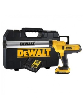 Pistolet do silikonu akumulatorowy 300-600ml 18V XR 1x2Ah DCE580D1 DeWALT