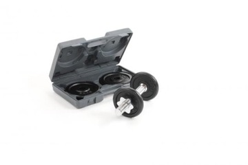 Hantle Schildkrot Fitness Dumbbells 2 x 2,50 kg + 2 x 1,25 kg + gryf
