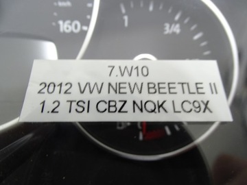 PŘÍSTROJOVÁ DESKA BUDÍKY 5C5920970 1.2 TSI VW NEW BEETLE II 5C UK