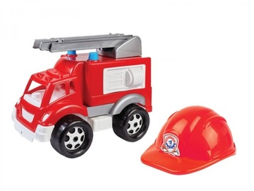 WÓŹ STRAŻACKI AUTO STRAŻ DRABINA KASK DLA DZIECI