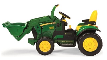 АККУМУЛЯТОРНЫЙ ТРАКТОР С ЭКСКАВАТОРОМ JOHN DEERE 12V ТРАКТОР ДЛЯ ДЕТЕЙ ЭКСКАВАТОР