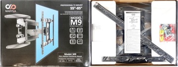 ПРОЧНОЕ ВРАЩАЮЩЕЕСЯ КРЕПЛЕНИЕ ДЛЯ ТЕЛЕВИЗОРА, ПОДВЕСКА ДЛЯ ТЕЛЕВИЗОРА, 55-85 ДЮЙМОВ, НАБОР ВИНТОВ VESA