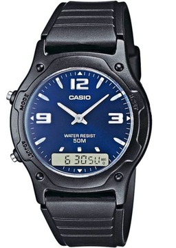 Zegarek Casio AW-49HE-2AVDF Dual time