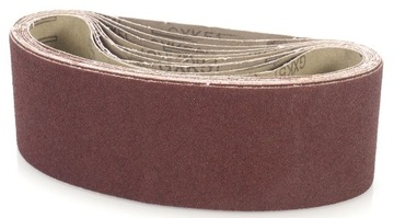 PAS BEZKOŃCOWY ŚCIERNY TAŚMA PAPIER 75x457 P180 ZESTAW 10 SZTUK