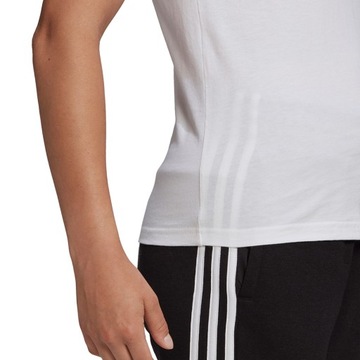 XS Koszulka damska adidas Essentials Slim T-Shirt biała GL0783 XS