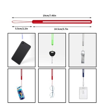 СИЛИКОНОВЫЕ ЛЭНДИ ДЛЯ ТЕЛЕФОНА С ЗАМЕНОЙ НАРУСТИЯ 12 ШТ.