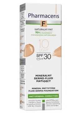 PHARMACERIS F FLUID 01 MATUJĄCY jasny ZWĘŻA PORY