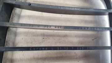 BMW 5 E60 MASKA MŘÍŽKA CHLADIČŮ LEDVINA LEVÝ ORIG.