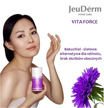 VITA FORCE kosmetyki koreańskie JeuDerm, krem rewitalizujący z bakuchiolem