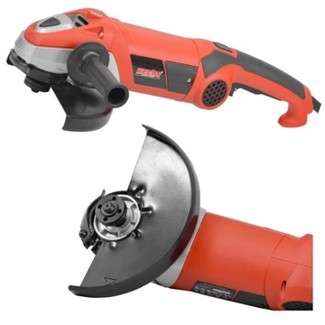 ЭЛЕКТРИЧЕСКАЯ УГЛОВАЯ ШЛИФОВАЛЬНАЯ МАШИНА FLEXA HECHT1323 МОЩНОСТЬ 2350ВТ 6500 ОБ/МИН МЯГКАЯ