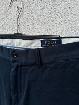 Polo RALPH LAUREN CHINO W38 L34 granatowe spodnie materiałowe