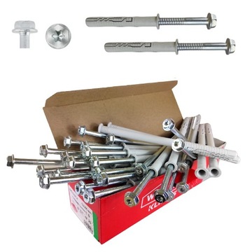 Kołki rozporowe 10x260 ramowe KPR-FAST-K na KLUCZ/TORX Wkręt-met 25 szt.