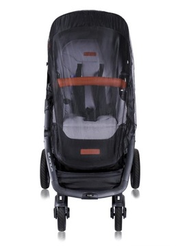 Mio bebe LARGE+ МОСКИТНАЯ СЕТКА для коляски и гондолы, ЧЕРНЫЙ