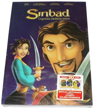 DVD - Sindbad - Legenda Siedmiu Mórz -- FOLIA !