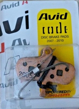 NOWE ORYGINALNE KLOCKI METALICZNE AVID CODE + SPRĘ