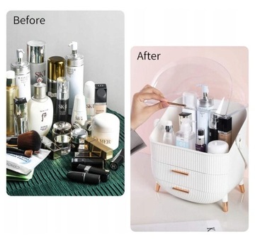 КОРОБКА-ОРГАНИЗАТОР КОРОБКА ДЛЯ КОСМЕТИКИ ЮВЕЛИРНЫЕ ИЗДЕЛИЯ БОЛЬШАЯ КОСМЕТИЧКА