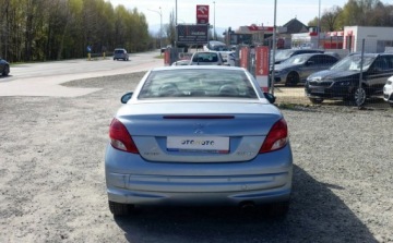 Peugeot 207 CC 1.6 VTi 120KM 2010 Peugeot 207 CC 1.6 120KM Kabriolet Zarejestrowany Klima Grzane fotele 1.6, zdjęcie 5
