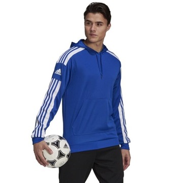 BLUZA MĘSKA ADIDAS SQUADRA 21 GP6436 NIEBIESKI; S