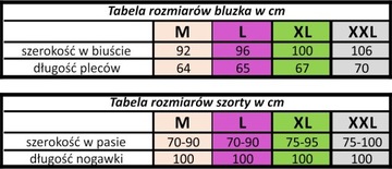 Bawełniana piżama damska w paski