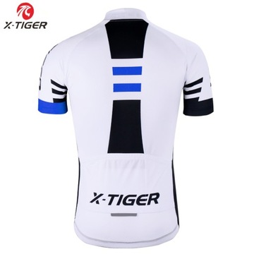 KOSZULKA ROWEROWA MĘSKA X-TIGER Z KIESZENIAMI LATO