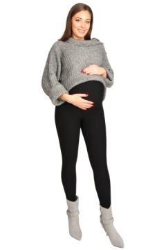 ЛЕГИНСЫ для беременных зимние, утепленные L, черные
