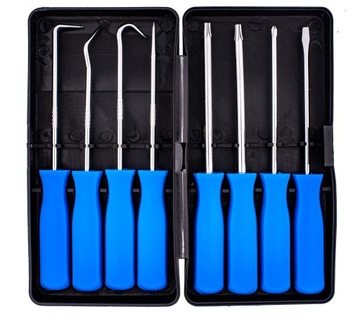 НАБОР КРЮЧКОВ ДЛЯ УПЛОТНИТЕЛЬНЫХ КОЛЬЦЕВ 8 шт.