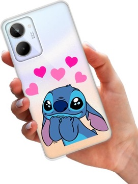 ETUI NA REALME 10 TELEFON WZORY STITCH