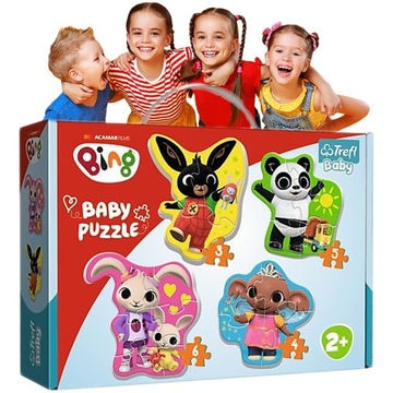 Пазл 18 деталей. Бинг и друзья