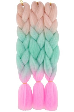 СИНТЕТИЧЕСКИЕ ВОЛОСЫ COLORFUL BRIDGE DREADS 3-39Z