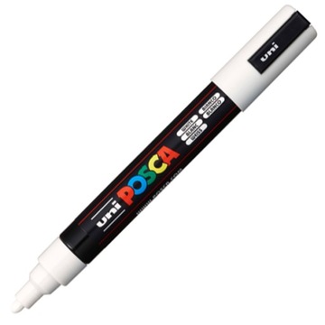 Marker UNI POSCA PC-5M BIAŁY (1)