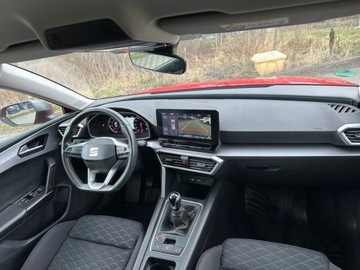 Seat Leon IV Hatchback 2.0 TDI CR 115KM 2022 Seat Leon 2022ROK 2.0tdi FR Virtual Radar Full Led VAT23%, zdjęcie 10