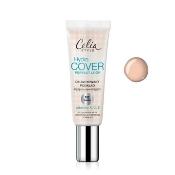 Celia Hydro Cover podkład do twarzy 102 Piasek 30 ml