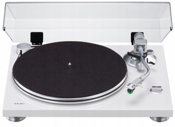 Gramofon TEAC TN-3B USB Przedwzmacniacz - Biały