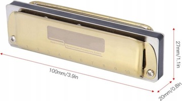 KS10BH Блюзовая губная гармошка для любителей гармоник