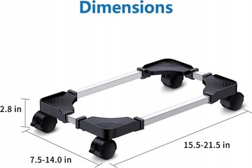 Computer Tower Stand - Adjustable PC Stand