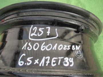 DISK HLINÍK VOLKSWAGEN OE UP 6.5" X 17" 4X100 ET 39
