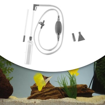 Замена воды в аквариуме для быстрой смены воды.Чистка аквариума