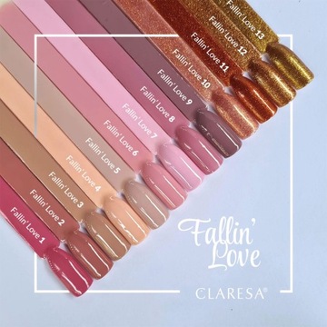 Лак гибридный Claresa FALLIN' LOVE 11 5г эффект