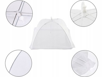 МОСКИТНАЯ СЕТКА ЗАЩИТНАЯ СЕТКА КОРМОВАЯ ПОКРЫТИЕ ФРУКТОВАЯ КУХОННАЯ ГРИЛЬ БОЛЬШАЯ