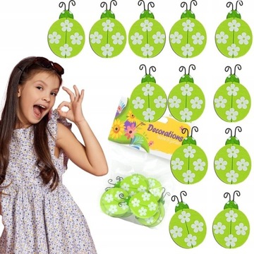 12x NAKLEJKA DEKORACJA DREWNIANA SAMOPRZYLEPNA